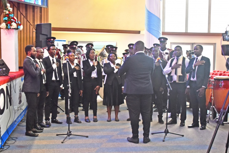 Entertainment session during the graduation