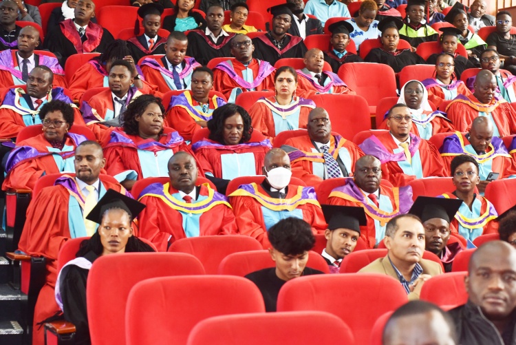 Graduands in attendance 