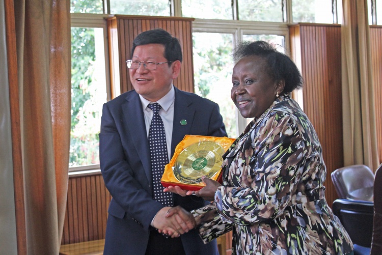 A visit from Anhui Medical University