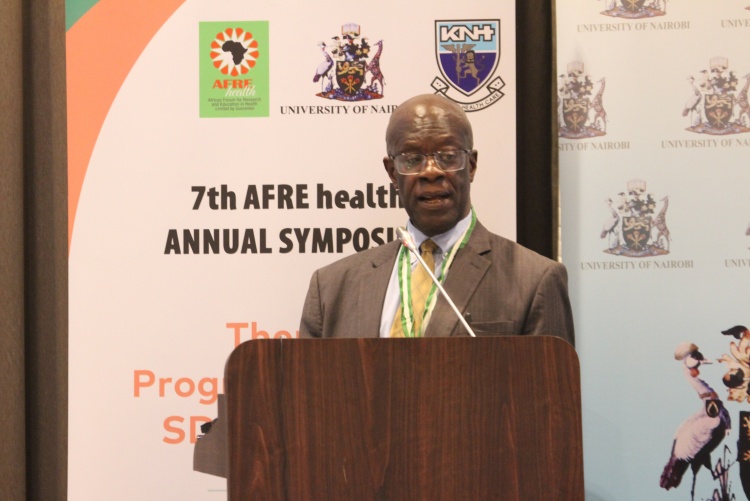 Prof Nelson Sewankambo, President of AFREhealth