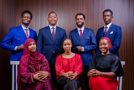 Members of Team Oribo, the newly elected University of Nairobi Students Association (UNSA) Faculty of Health Sciences.